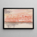 Le Carnet de croquis de la Manche 25 - Joseph Mallord William Turner — kehystetty taideteos seinällä
