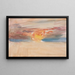 Joseph Mallord William Turner — kehystetty taideteos seinällä