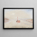 La Confluence de la Seine et de la Marne à Charenton, France - Joseph Mallord William Turner — kehystetty taideteos seinällä