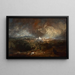 Egyptin viides vitsaus - Joseph Mallord William Turner — kehystetty taideteos seinällä