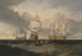 La Victoire palattua Trafalgarilta kolmessa asennossa - Joseph Mallord William Turner — näkymä teoksesta