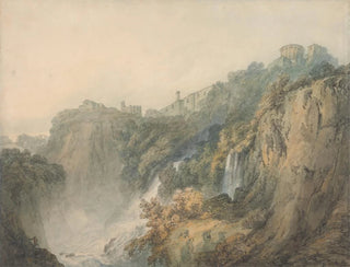 Joseph Mallord William Turner - Tivoli with the Temple of the Sybil and the Cascades.webp