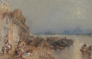 Joseph Mallord William Turner - Tours Sunset Looking Backwards.webp