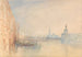 Venetsian maalaus Suuren kanavan suukohdasta - Joseph Mallord William Turner — näkymä teoksesta