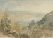 Farnley Hallin näköala Yorkshiressä - Joseph Mallord William Turner — näkymä teoksesta