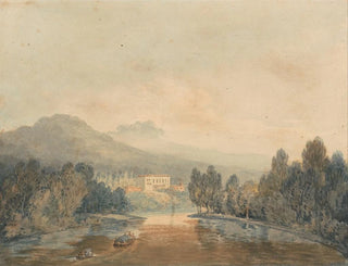 Villa Salviati sur l'Arno - Joseph Mallord William Turner — näkymä teoksesta