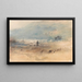 Yarmouthin hiekat - Joseph Mallord William Turner — kehystetty taideteos seinällä