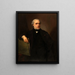 Autoportrait - Joseph Nicolas Robert-Fleury — kehystetty taideteos seinällä