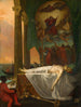 Titien couché en état au palais Barbarigo - Joseph Nicolas Robert-Fleury — näkymä teoksesta