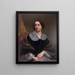 Sarah Matilda Cheesman Gibson - Joseph Oriel Eaton — kehystetty taideteos seinällä