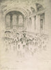 Grand Centralin aseman halli - Joseph Pennell — näkymä teoksesta