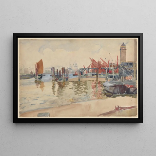 Joseph Pennell - View Of London.webp
