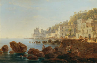 Joseph Rebell - An der Mergellina bei Neapel.webp