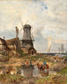 Un paysage avec un moulin - Joseph Rummelspacher — näkymä teoksesta