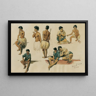 Joseph Selleny - Eingeborene der Insel Puinipet Ponape Caroline Islands.webp