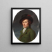 Portrait d'un jeune gentleman - Joseph Tassé — kehystetty taideteos seinällä