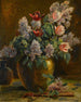 Une nature morte florale - Joseph W. Gies — näkymä teoksesta