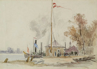 Joseph Werner - Bei den Kaisermhlen in Wien.webp