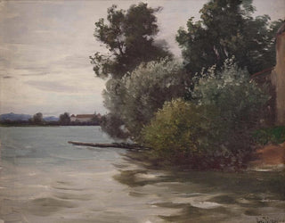 Au Chiemsee - Joseph Wopfner — näkymä teoksesta
