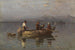 Chiemsee-kalastajat-maalaus - Joseph Wopfner — näkymä teoksesta