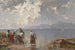 Perhekalastusmaalaus Chiemsee-järvellä - Joseph Wopfner — näkymä teoksesta