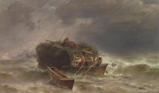 Joseph Wopfner - Heuschiff im Sturm.webp