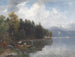 Partie au Walchensee - Joseph Wopfner — näkymä teoksesta