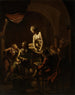 Académie à la lumière des lampes - Joseph Wright de Derby — näkymä teoksesta