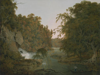 Dovedale-maalaus - Joseph Wright de Derby — näkymä teoksesta