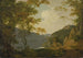 Vesistömaisema - Joseph Wright de Derby — näkymä teoksesta
