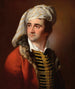 Portrait d'un gentleman en manteau rouge bordé de fourrure - Joseph Wright de Derby — näkymä teoksesta