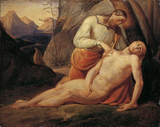 Le Bon Samaritain - Joseph von Führich — näkymä teoksesta
