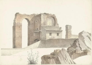 Josephus Augustus Knip - The Aqua Claudia in Rome.webp