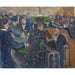 Maalauksen jäljennös Joueurs à Monte-Carlo - Edvard Munch