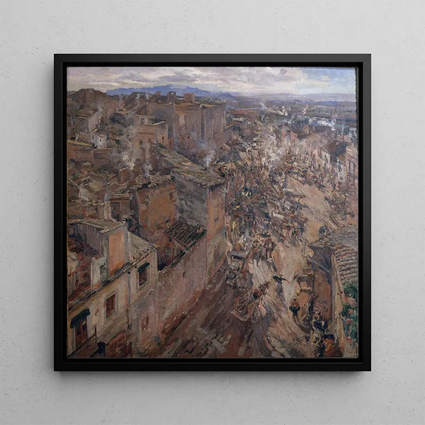 Jour de marché à Torroella - Francesc Gimeno