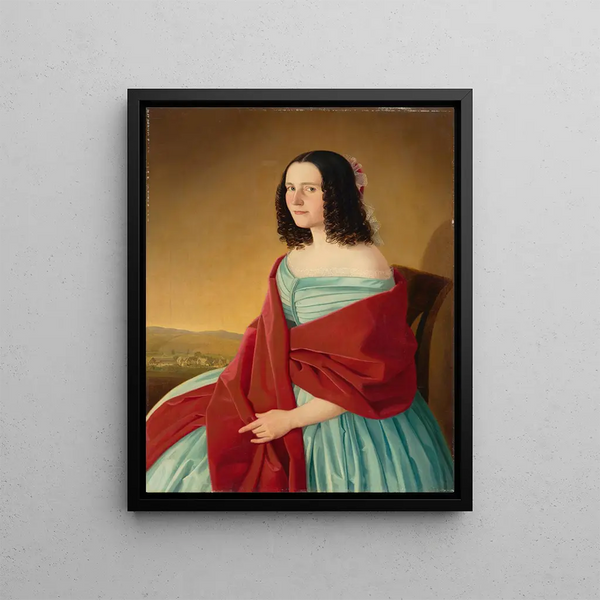 Jozef Boetech Klemens - Portrait of Mria Szmrecsnyi.webp