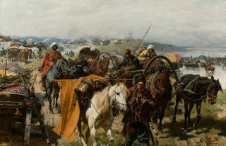 Jozef Brandt - Zaporozhian camp.webp