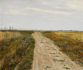 Piste de champ - Józef Chełmoński — näkymä teoksesta