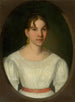 Portrait d'une jeune femme en blanc Mme Zgolay - Józef Czauczik — näkymä teoksesta