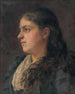 Portrait d'une femme - Jozef Hanula — näkymä teoksesta