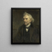 Louis Jacques Veltman 1817-1907 Näyttelijä - Jozef Israëls — kehystetty taideteos seinällä