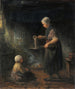 Les crêpes - Jozef Israëls — näkymä teoksesta
