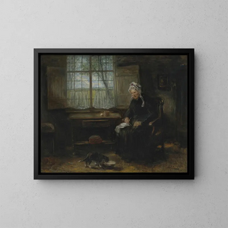 Jozef Israls - Une vieille demoiselle.webp