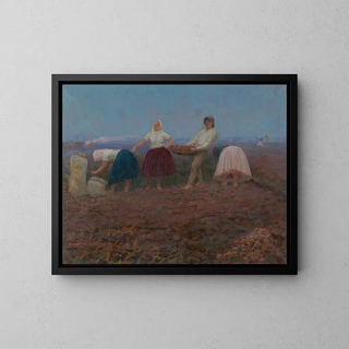 Jozef Teodor Mousson - Potato picking.webp
