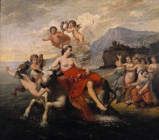 Le Viol de l'Europe - Jozef Van Lerius — näkymä teoksesta