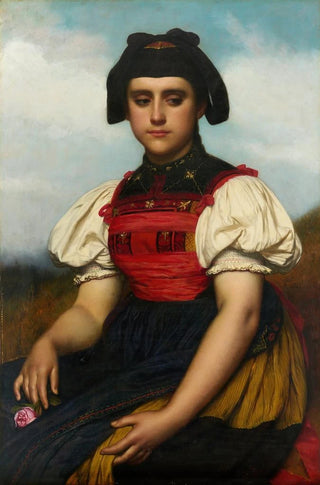 Jozef Van Lerius - Young Girl from the Hotzenwald.webp