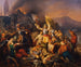 La reconquête d'Ofen des mains des Turcs en 1686 - József von Molnár — näkymä teoksesta