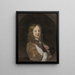 August Fredrik 1646-1705 Duc de Holstein-Gottorp - Jürgen Ovens — kehystetty taideteos seinällä