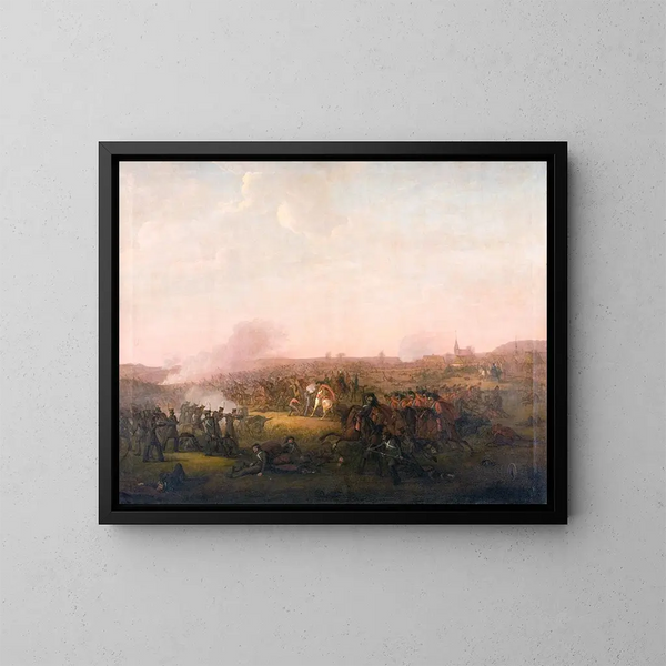 Bataille de Sehested - Jørgen Sonne — kehystetty taideteos seinällä