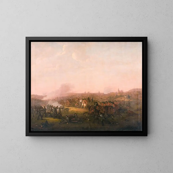 La bataille de Sehested - Jørgen Sonne — kehystetty taideteos seinällä